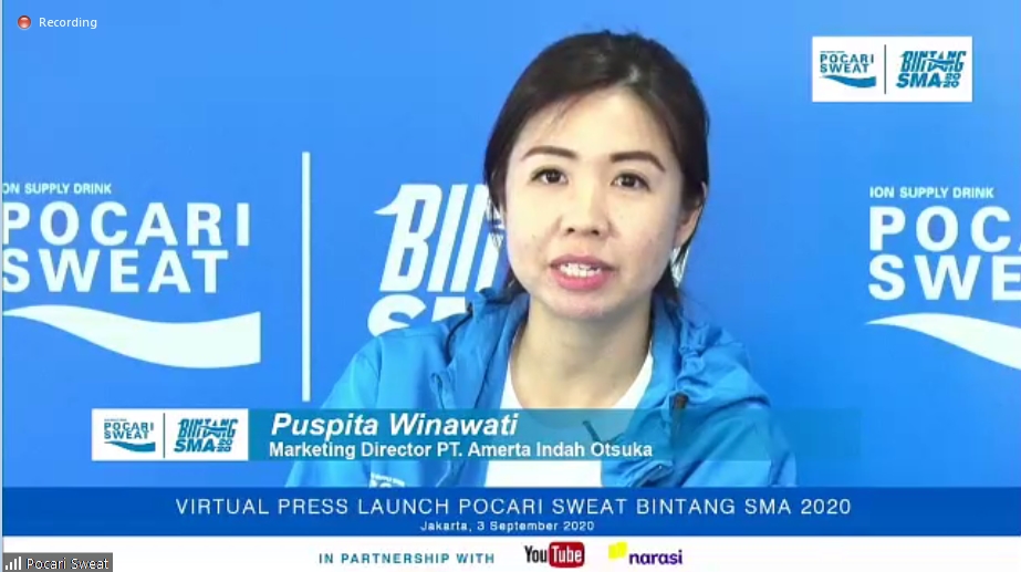 Rangkul Pelajar SMA Wujudkan Mimpi Meski di Masa Pandemi, Pocari Sweat Kembali Gelar Ajang 'Bintang SMA 2020'