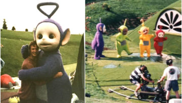 11 Foto Jadul Proses Syuting Teletubbies. Bikin Kaget, Ternyata Beda dari Bayangan Masa Kecil