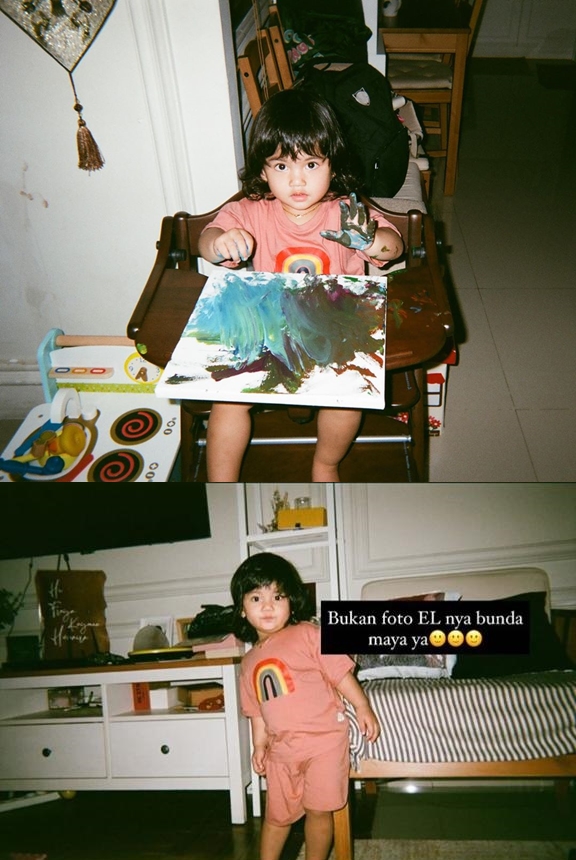 Gemes Banget! Difoto Pakai Kamera Analog, Freya Anak Dwi Handa Disebut Makin Mirip El Rumi Kecil