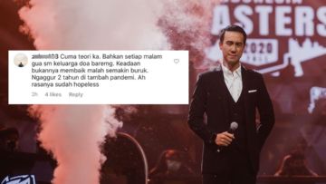 Bicara tentang Kasih Tuhan Yesus, VJ Daniel Tersentuh Membaca Komentar Seorang Muslim. Sampai Nangis!