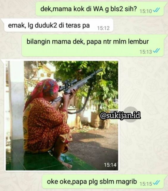 11 Gambaran Betapa Seramnya Emak Pas Lagi Marah. Jangan Bikin Kesel Kalau Nggak Mau Celaka!