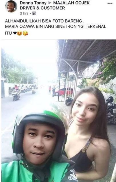 12 Potret Driver Ojol Saat Dapat Orderan dari Artis. Kejutan Kecil Begini Aja Bikin Semringah, ya!
