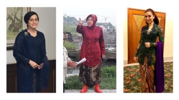 5 Potret Perempuan Berpengaruh di Indonesia Saat Berkebaya. Elegan, Manis dan Memesona!