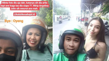 12 Potret Driver Ojol Saat Dapat Orderan dari Artis. Kejutan Kecil Begini Aja Bikin Semringah, ya!