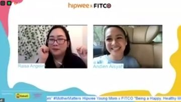 Cerita Andien Tentang Menjadi Ibu yang Bahagia dalam Webinar ‘Hipwee x FITCO: Being A Happy, Healthy Mom’