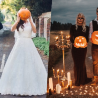 8 Ide Unik Foto Pasangan Pengantin Tema Halloween. Super Nyentrik, tapi Nggak Gitu Seram kok~
