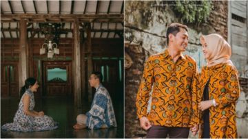9 Ide Foto Prewedding dalam Setelan Batik. Jauh dari Kesan Kaku, Justru Terlihat Lebih Estetik!