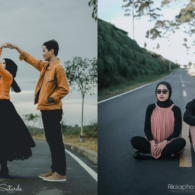 7 Pose Prewedding Estetik di Tengah Jalan Raya yang Lengang. Udah Sekeren ini, Maksimalkan!