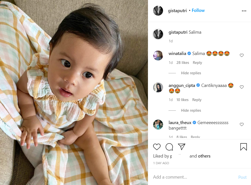 Perdana Tunjukkan Wajah Anaknya, Bayi Gista Putri dan Wishnutama Dibilang Lebih Mirip sang Ayah
