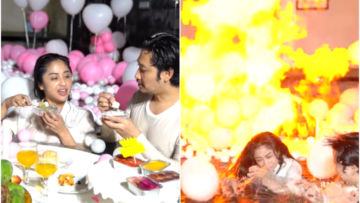 Dewi Perssik Rayakan Ulang Tahun Suami di Kolam Renang Penuh Balon. Malah Meledak Akibat Lilin!