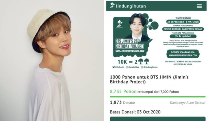 Rayakan Ulang Tahun Jimin BTS, ARMY Indonesia Tanam 8000-an Pohon Mangrove. Salut!