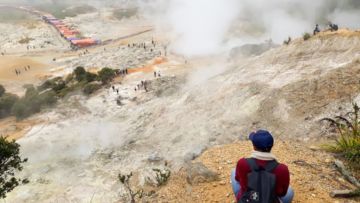 #DiIndonesiaAja-Mewawas Indahnya Panorama Dieng: Negeri Sang Para Dewa