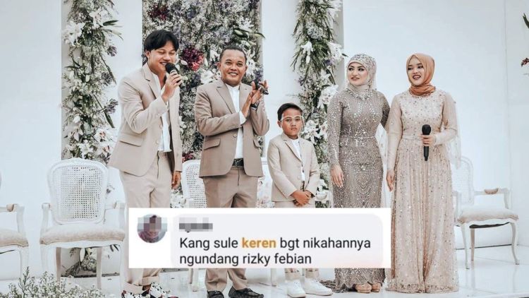 Kocak Abis! Hadir dan Nyanyi di Pernikahan Sule, Rizky Febian: Terima Kasih Sudah Mengundang