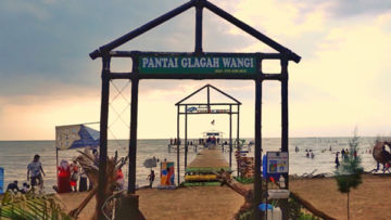 #DiIndonesiaAja-Pantai Glagah Wangi Atau Istambul, Destinasi Wisata Lokal Paling Favorit di Demak.