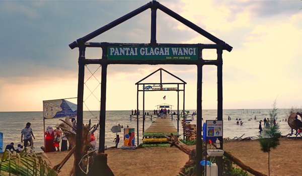 #DiIndonesiaAja-Pantai Glagah Wangi Atau Istambul, Destinasi Wisata Lokal Paling Favorit di Demak.