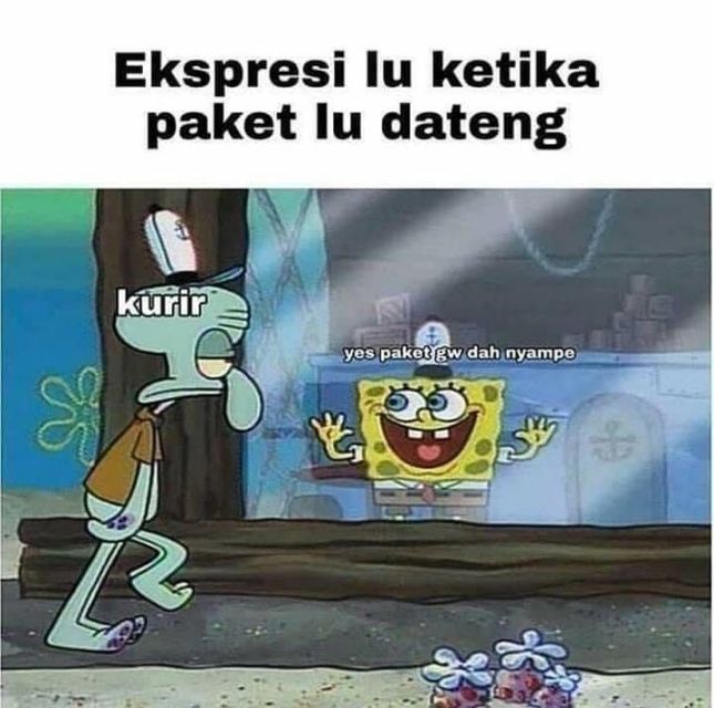 Deretan Momen Nyeleneh Saat Paket Belanjaan dari Olshop Datang. Berasa Nungguin Apa Gitu~