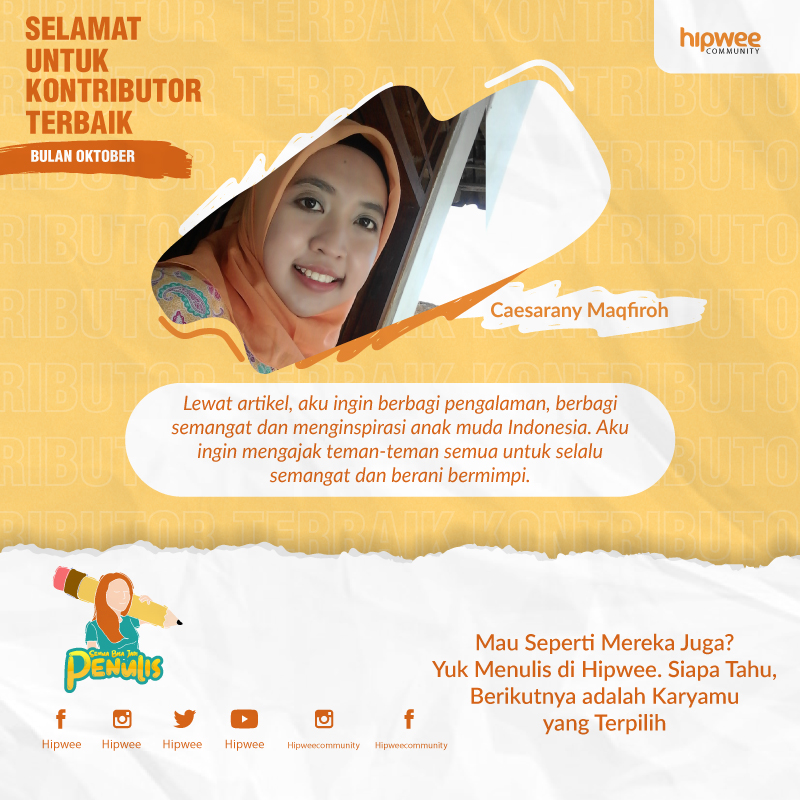 Ini Dia Kontributor Terbaik Oktober 2020. Ada Namamu Nggak di Sini?