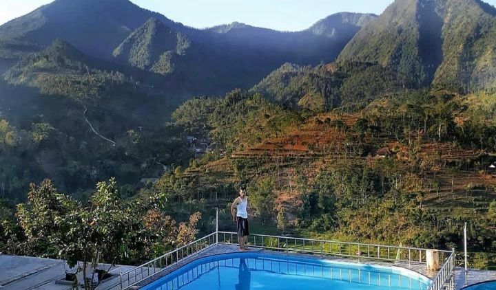 #DiIndonesiaAja–Destinasi Wisata Murah ala Infinity Pool Hotel Bintang Lima di Wonogiri, Jawa Tengah.