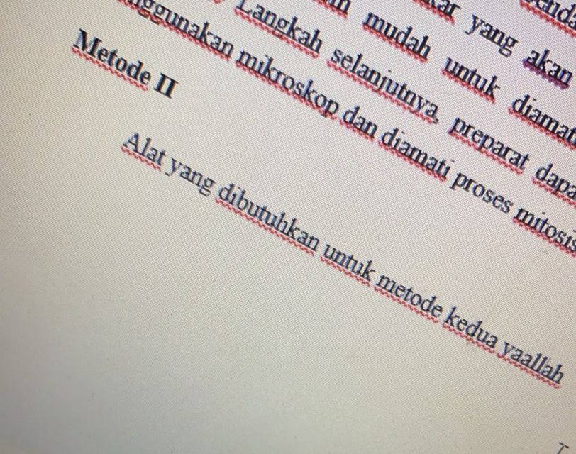 Begini Jadinya Kalau Mata Ngantuk Dipaksa Ngerjain Tugas. Typo Kacau, Nggak Ketulungan! :D