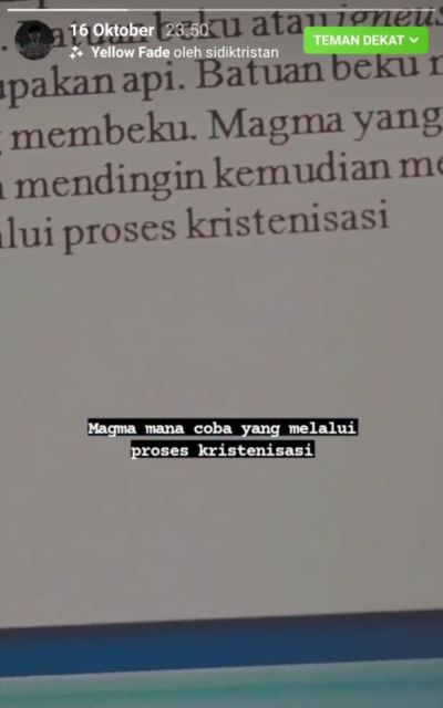 Begini Jadinya Kalau Mata Ngantuk Dipaksa Ngerjain Tugas. Typo Kacau, Nggak Ketulungan! :D