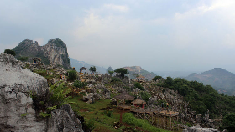 #DiIndonesiaAja-Ada Geopark Stone Garden Citatah yang Kemegahan dan Keindahannya Sudah Mendunia