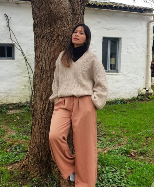 Potret Manis Inong Ayu, Istri Abimana yang Lebih Suka Pakai Baju-Baju Gombrong! 10