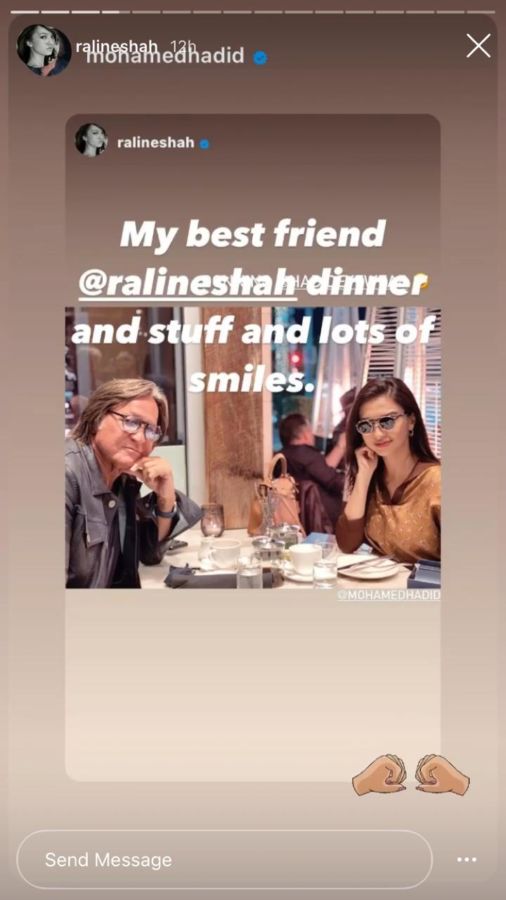 Beneran Akrab sama Ayah Gigi Hadid, Raline Shah Saling Berbalas IG Story dengan Mohammed Hadid 6 Beneran Akrab sama Ayah Gigi Hadid, Raline Shah Saling Berbalas IG Story dengan Mohammed Hadid