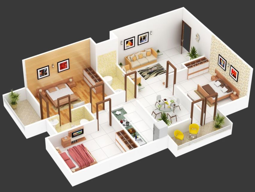 6 Desain Rumah Type 45 untuk Lajang atau yang Sudah Punya Anak. Pakai Kolam Renang Juga Bisa
