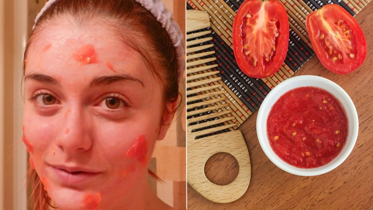 Masker Tomat Untuk Wajah Cerah Alami