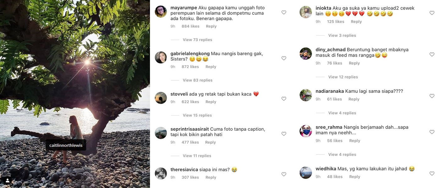 Lucunya Reaksi Warganet Saat Nicholas Saputra Perdana Posting Foto Cewek. Patah Hati Berjamaah!