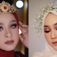 12 Ide Headpiece Cantik untuk Hijab Pernikahan. Dari yang Ekstra sampai yang Elegan!
