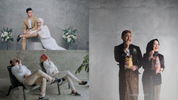 12 Ide Foto Pre-wedding Berlatar Concrete Wall ala Industrial. Kece!