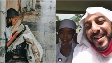 Bikin Haru, Pemulung Viral yang Baca Alquran Diangkat Jadi Anak oleh Syekh Ali Jaber. Diajak Umrah!