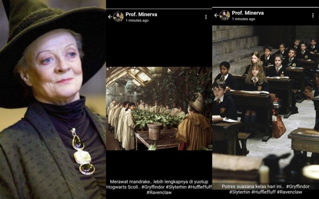 Jika Harry Potter dkk. Main Medsos, Mungkin Begini Isi Story WhatsApp Mereka. Penyihir Update Status!