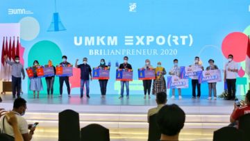 Sebanyak 74 Kontrak Ekspor Berhasil Diraih dalam UMKM Expo(rt) BRIlianpreneur 2020