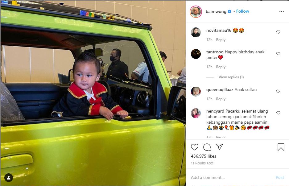 Kiano Ultah Pertama, Paula juga Dapat Kado dari Baim Wong. Apresiasi bagi Seorang Ibu~