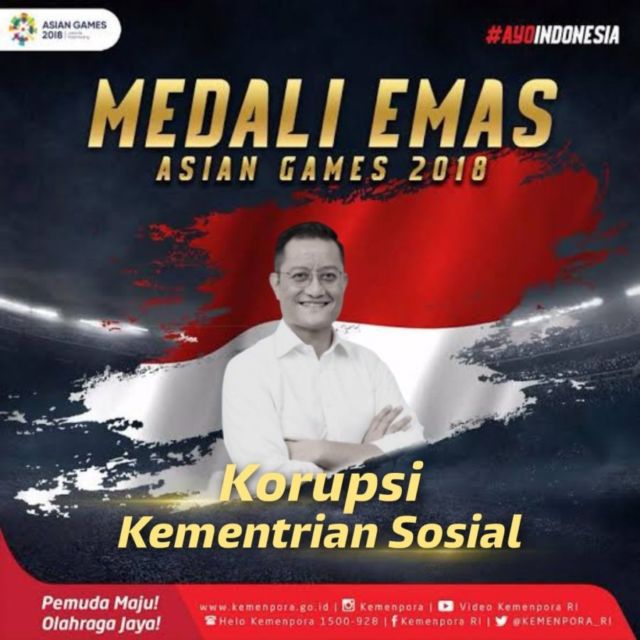Terjerat Kasus Korupsi Dana Bansos Pandemi, Meme Mensos Juliari Viral di Media Sosial. Nah, lo!