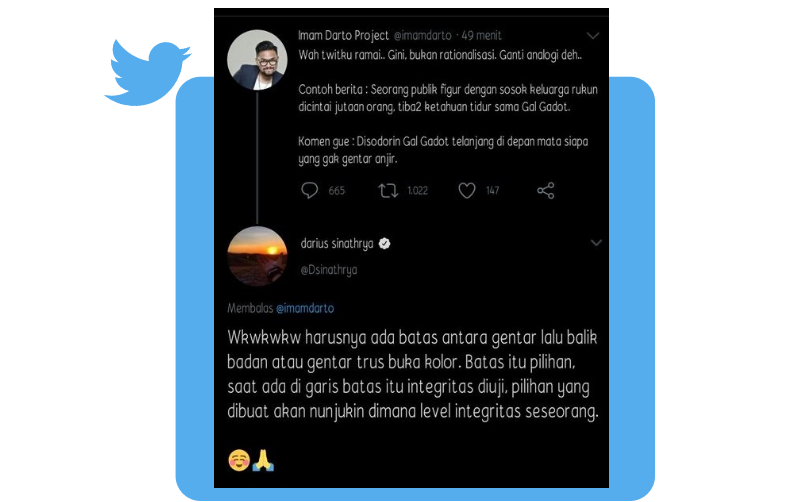 Cuitan Imam Darto Soal Siapa Nggak Gentar Disodori Rp17 M Viral, Berujung Permintaan Maaf