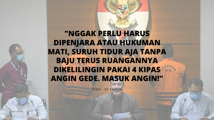 Bukan Hukuman Mati, Inilah Balasan Tepat buat para Koruptor Menurut Publik. Biar Sama Menderitanya!