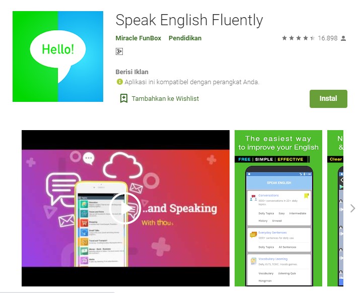 Nggak Perlu Ribet Lagi, Berikut ini 8 Aplikasi Belajar Bahasa Inggris Terbaik. Belajar Makin Gampang~