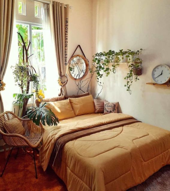 7 Dekorasi Dinding Kamar Tidur yang Nggak Perlu Bikin Baru. Seringnya Pakai DIY Susah Ditiru