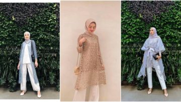 8 Potret Kebaya dan Celana Putih Buat Kondangan. Elegan dan Bisa Bikin Langsing!