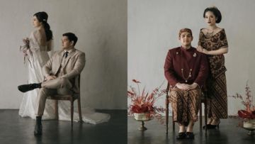 Pre-wedding Nabila Gardena-Harits Muhammad dalam 4 Tema, dari Konsep Piknik sampai Adat Jawa!