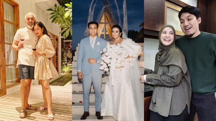 10 Pasangan Artis dengan Usia Terpaut Jauh; Lebih dari 15 Tahun