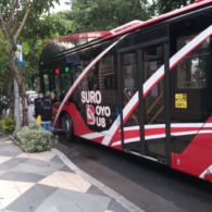 Mengisi Libur Akhir Tahun dengan Keliling Naik Suroboyo Bus