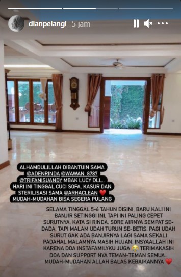 Bencana Tak Terelakkan, 5 Artis ini Turut Jadi Korban Banjir. Ada yang Airnya Setinggi Dada
