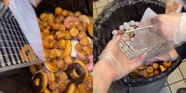 Viral Ratusan Donat Masuk Tempat Sampah, ini Ternyata 4 Alasan Makanan Sisa Resto Seringnya Dibuang