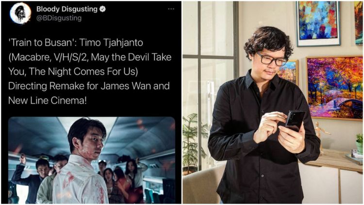 Timo Tjahjanto Garap Film Train to Busan versi Hollywood, Warganet: Aku Siap Jadi Zombi!