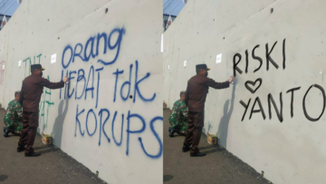 11 Meme Kocak ini Muncul Setelah Viral Foto Pejabat Hingga TNI ‘Hias’ Jembatan Kedungkandang Malang