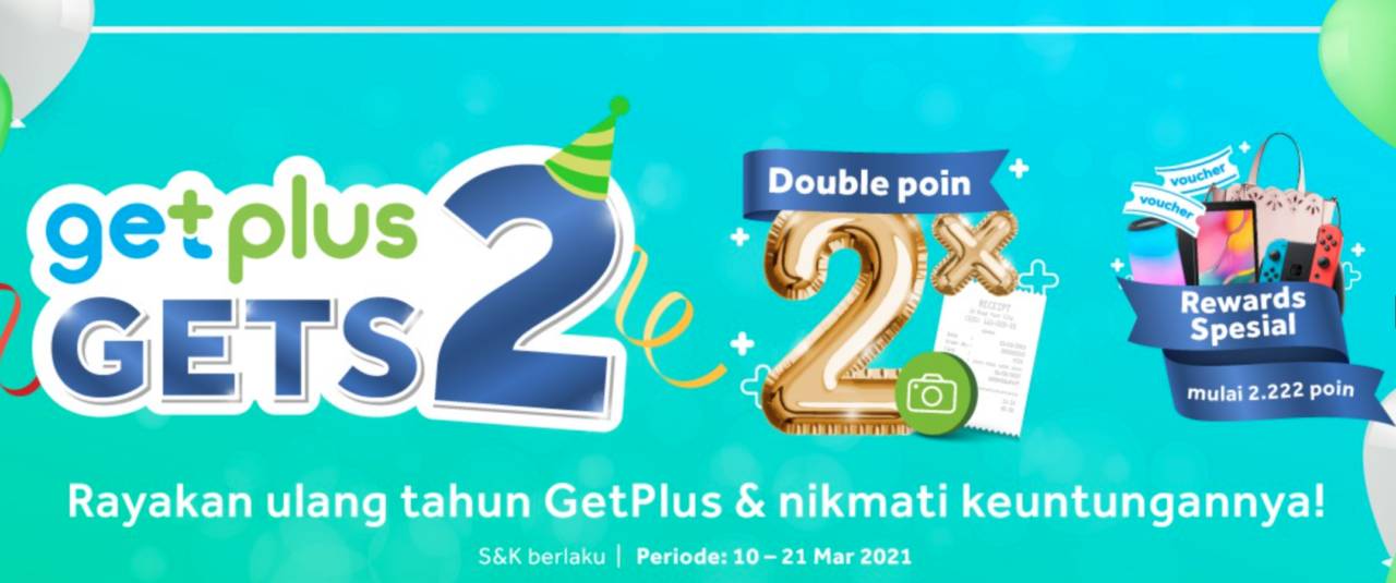 Struk Belanja dari Seluruh Supermarket dan Minimarket Jabodetabek Kini Bisa Ditukar Menjadi Poin GetPlus